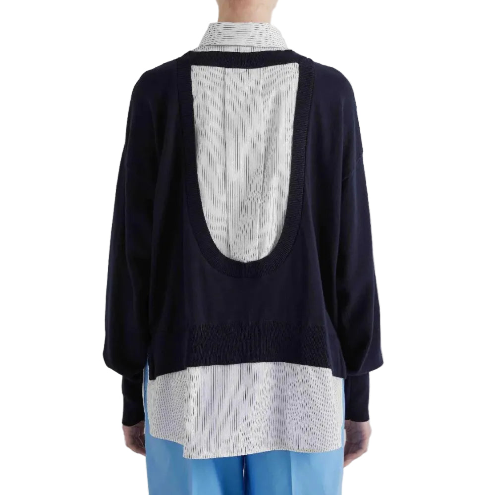 Maglia Combinata con Camicia