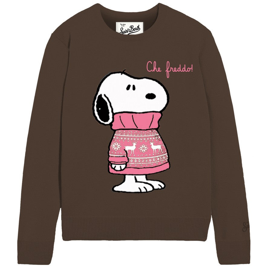Maglione Girocollo New Quen con Fantasia Peanuts