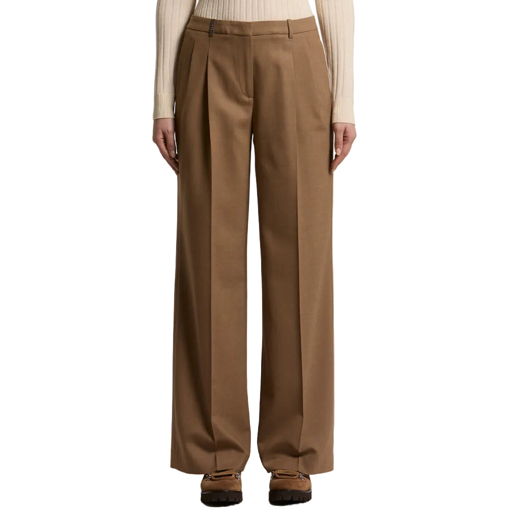 Pantalone Flanella stretch di lana tecnica