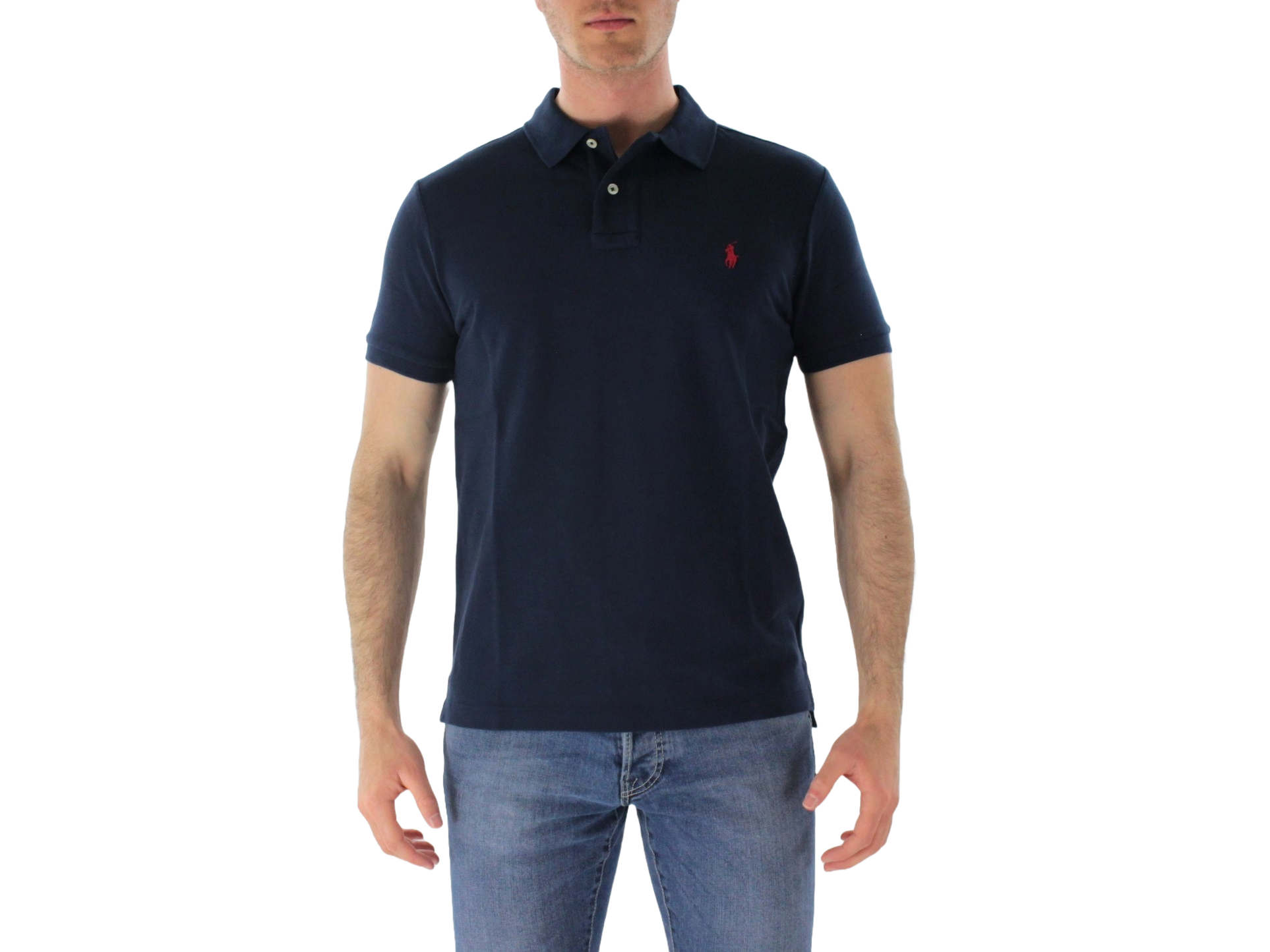 Ralph Lauren polo in piqué slim-fit