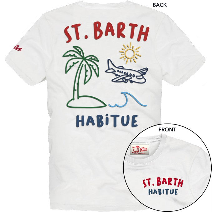 T-shirt Portland con ricamo