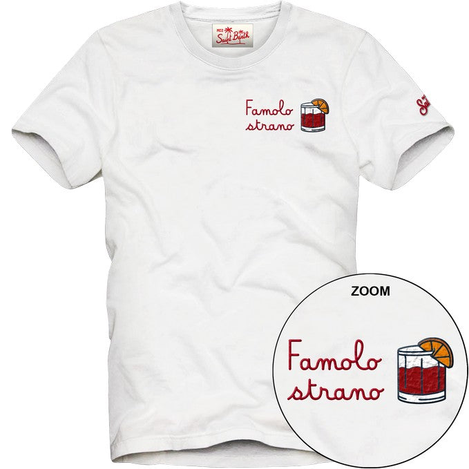 T-shirt Portofino con Ricamo