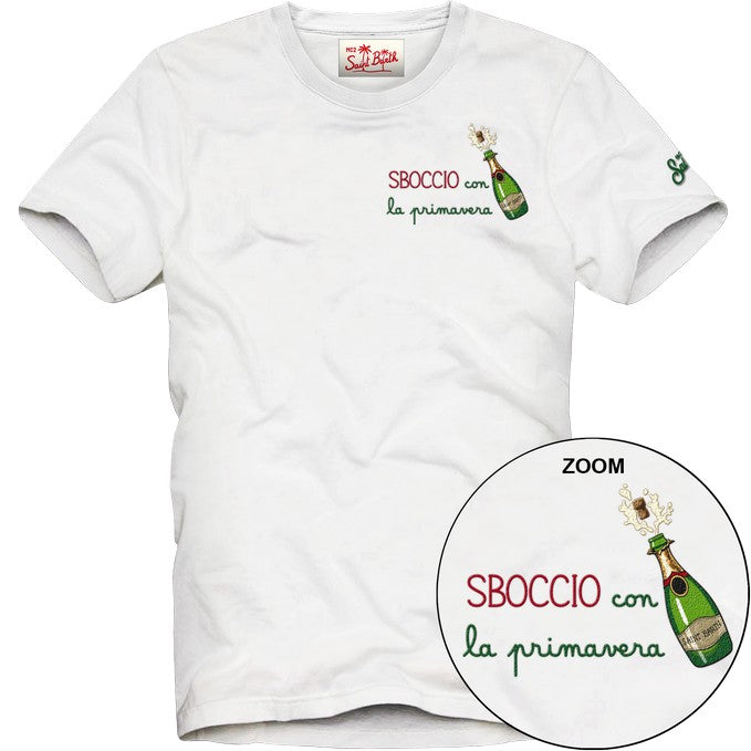 T-shirt Portofino con Ricamo