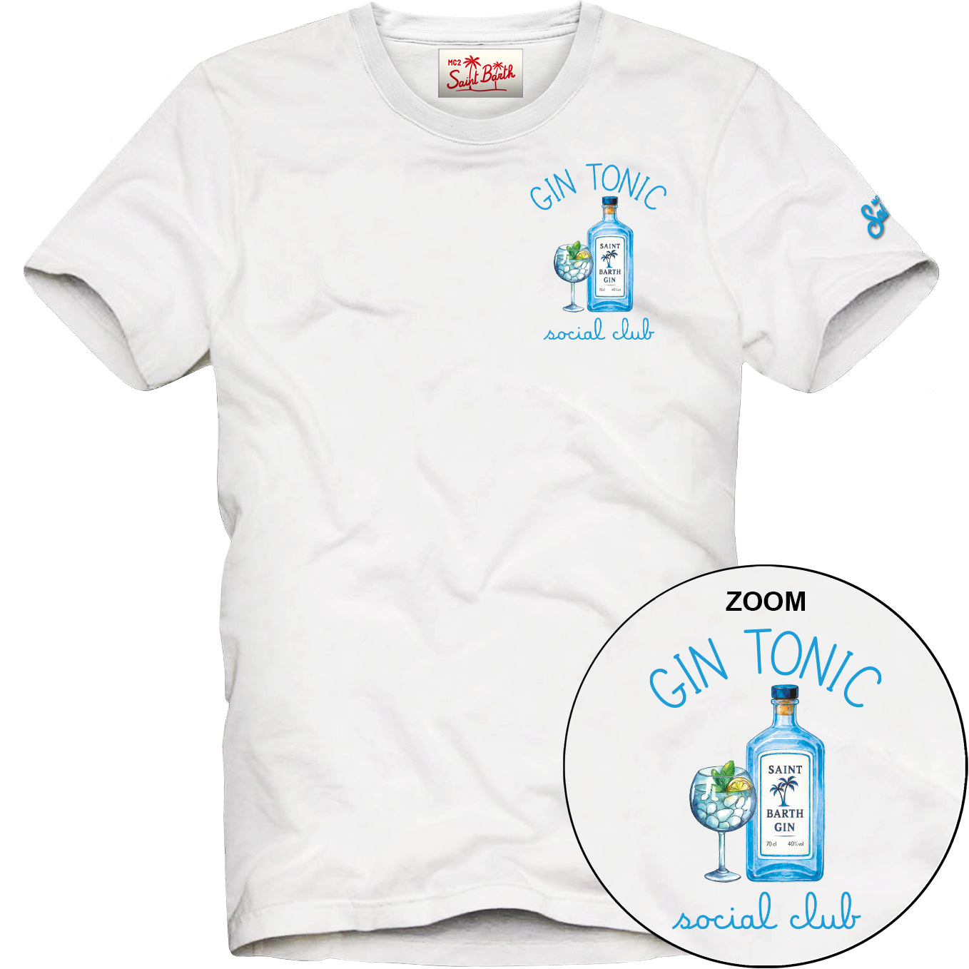T-Shirt a Girocollo Portofino