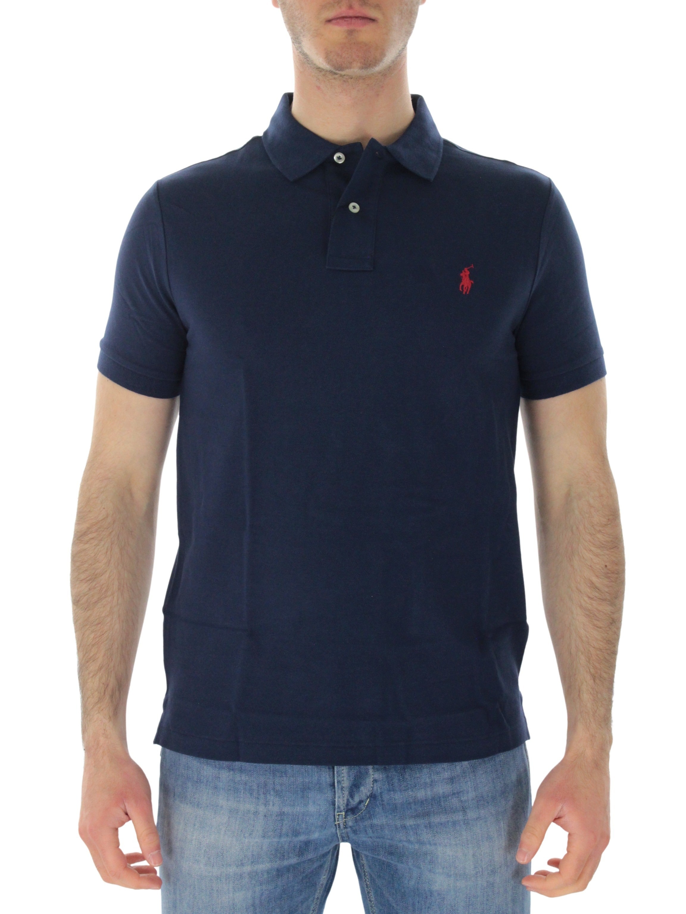 POLO RALPH LAUREN POLO CUSTOM SLIM FIT 710782592008 BLU