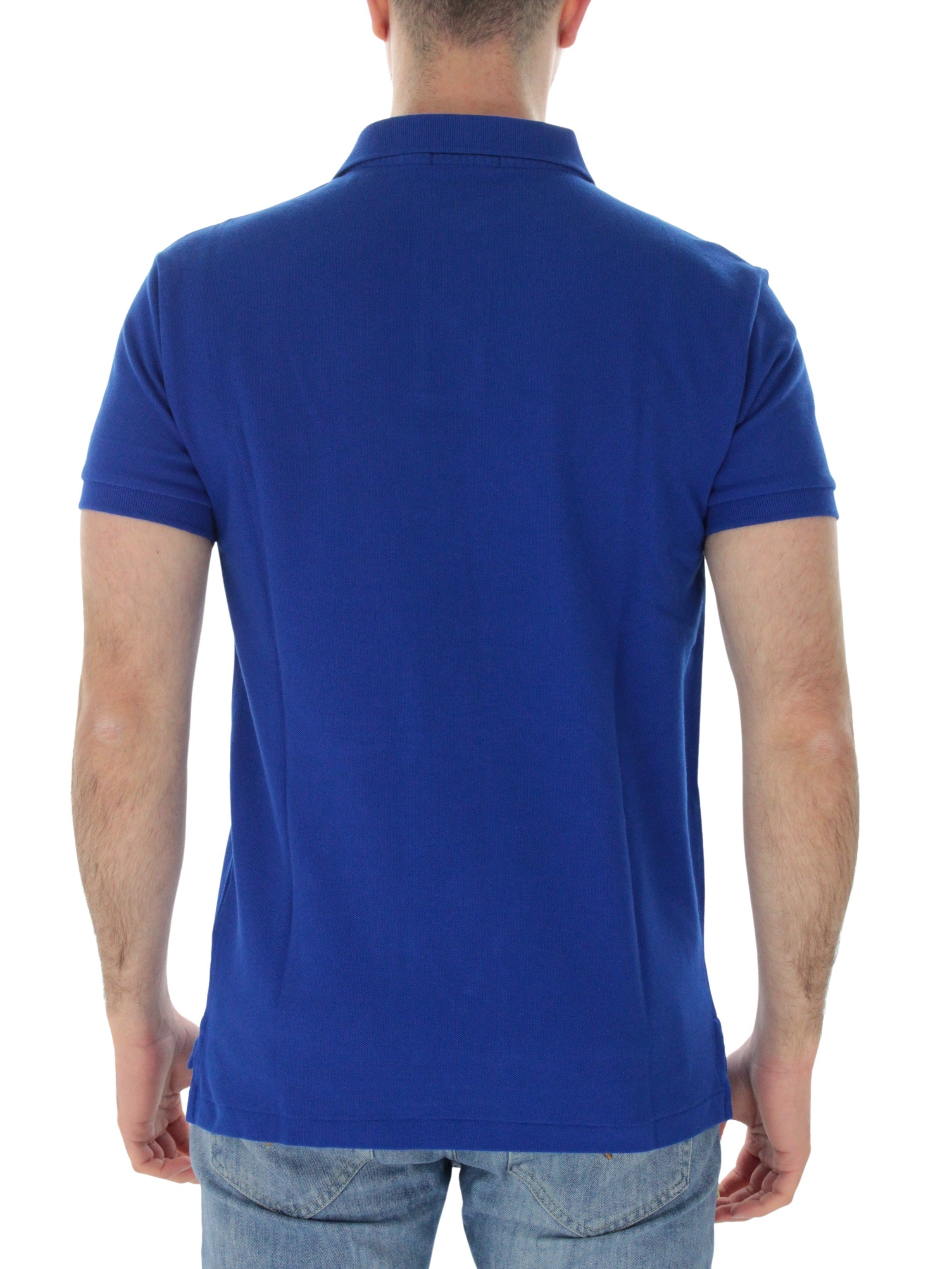 POLO RALPH LAUREN POLO SLIM FIT 710536856 AZZURRO