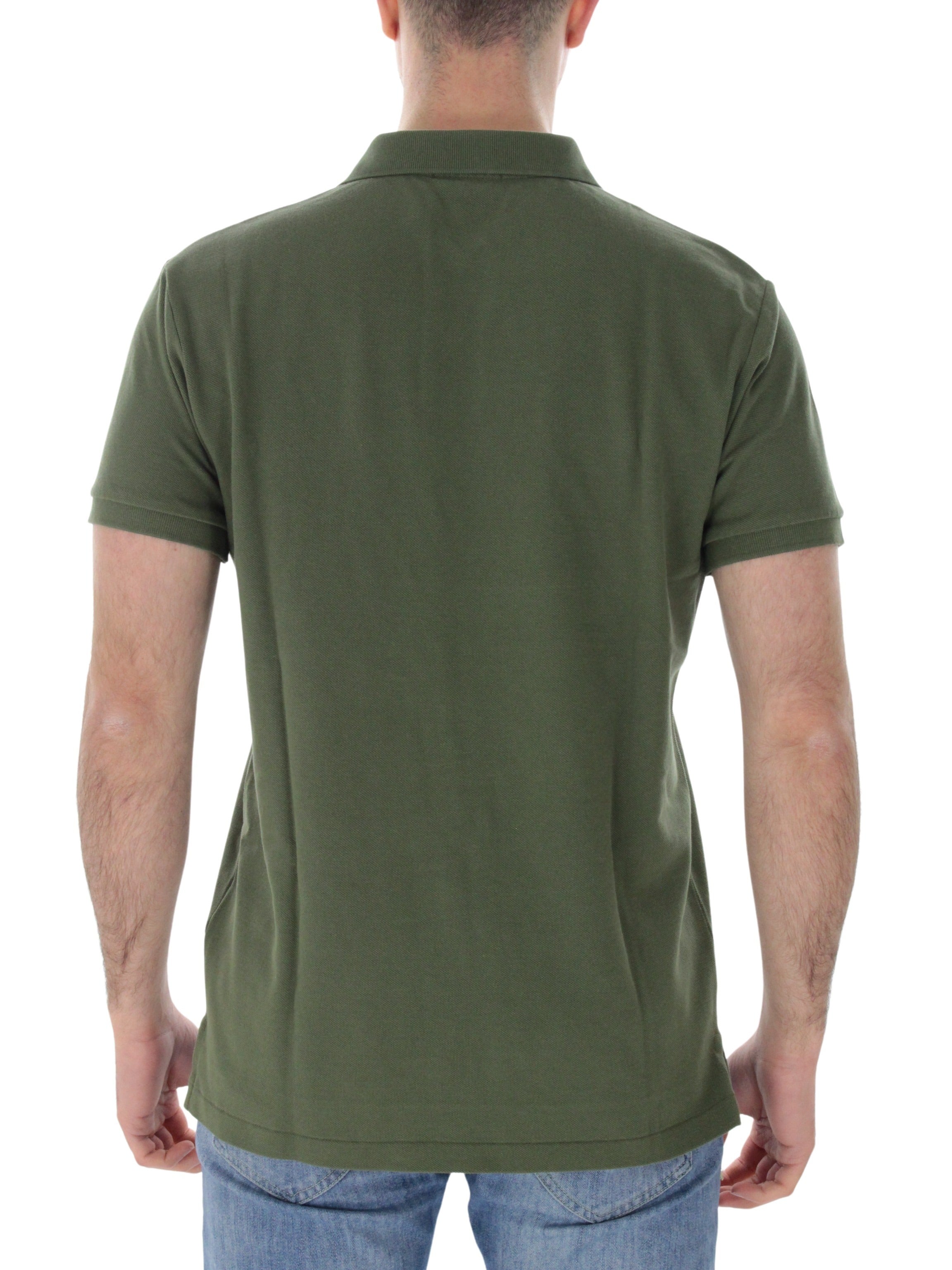 POLO RALPH LAUREN POLO SLIM FIT 710536856352 MILITARE