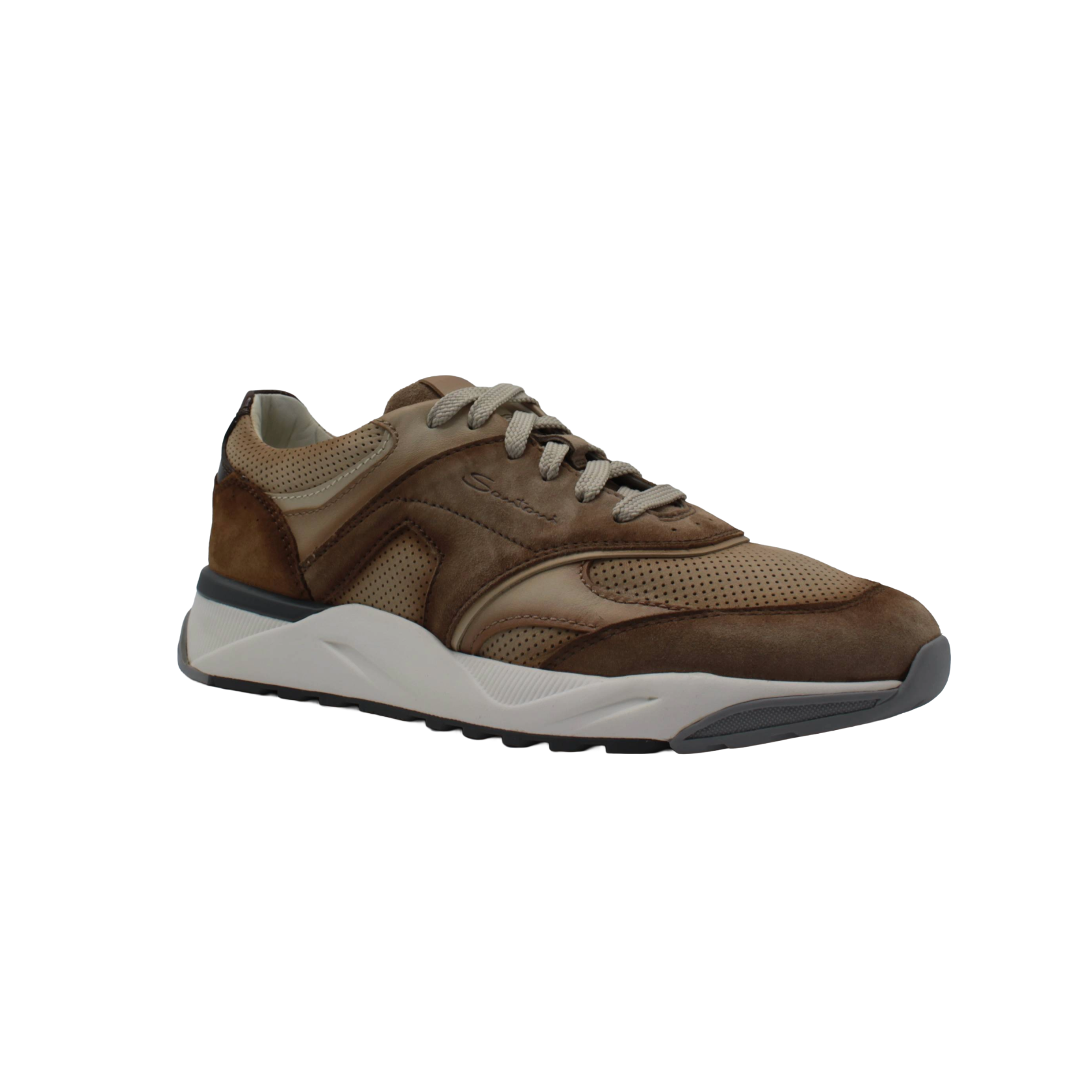 Sneaker in Pelle e Suede