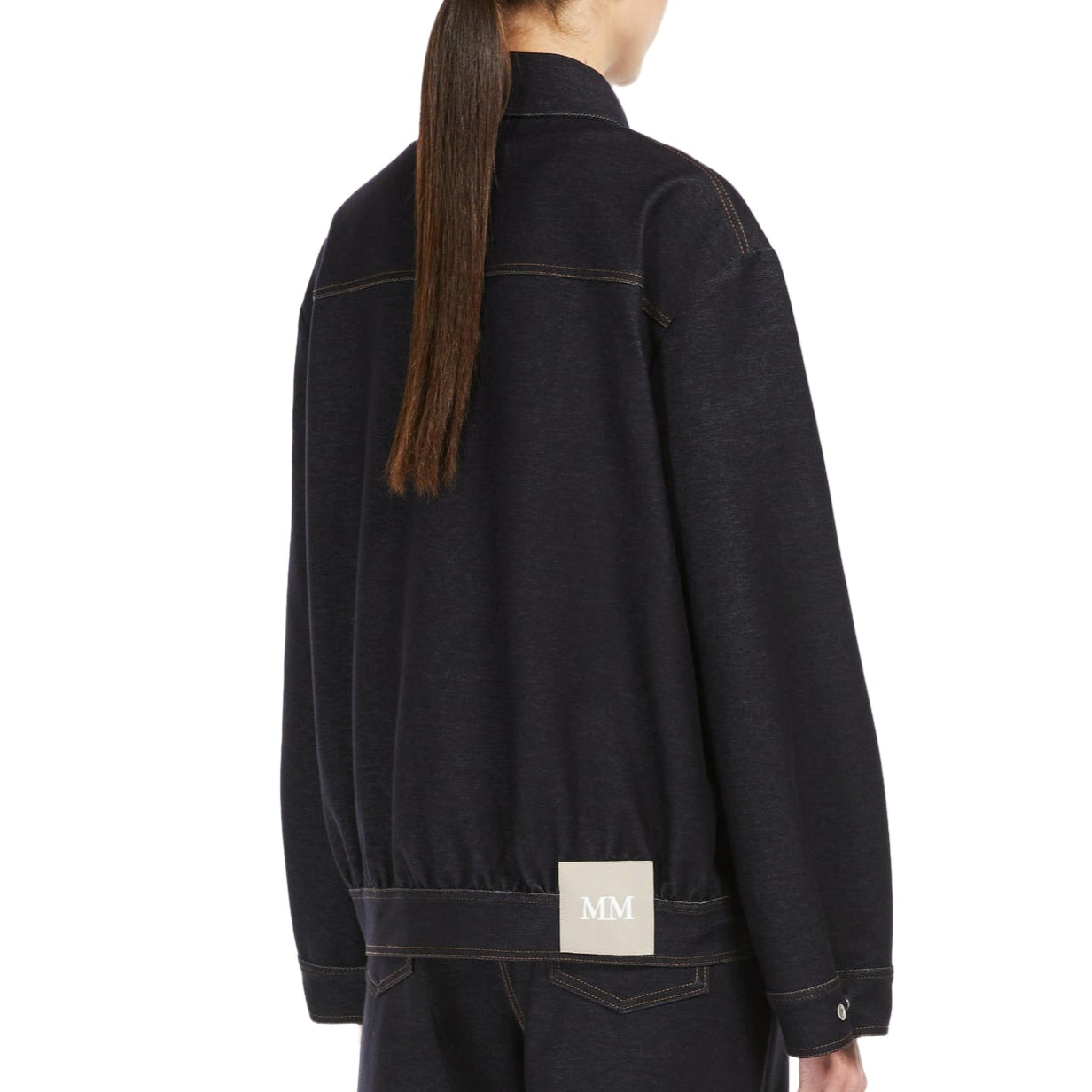 Max Mara Leisure Giacca Effetto Denim Lepre