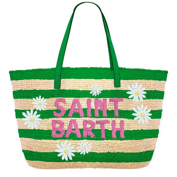 MC2 Saint Barth Borsa In Raffia a Righe