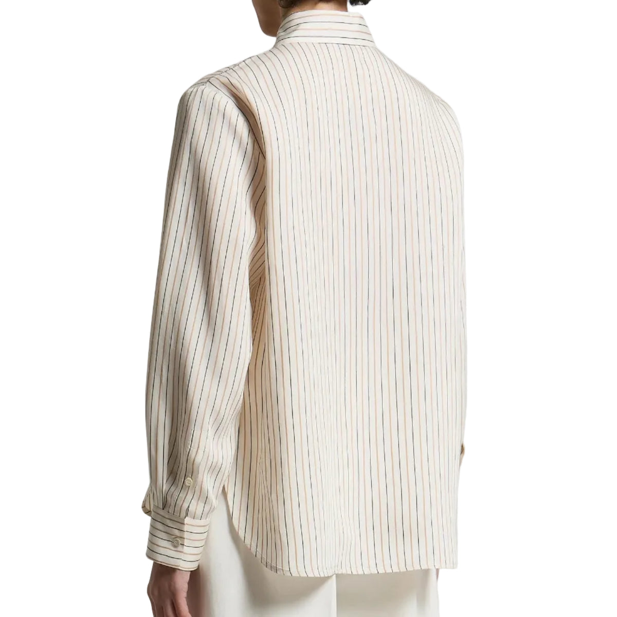 Camicia in viscosa e seta