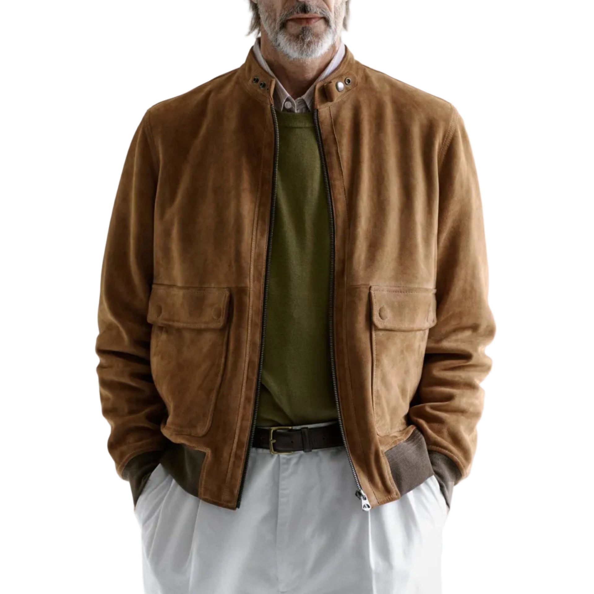 Giubbotto in Suede New York