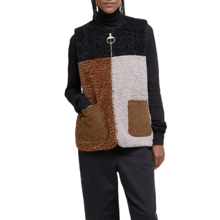 Barbour Gilet in Pile Cathy