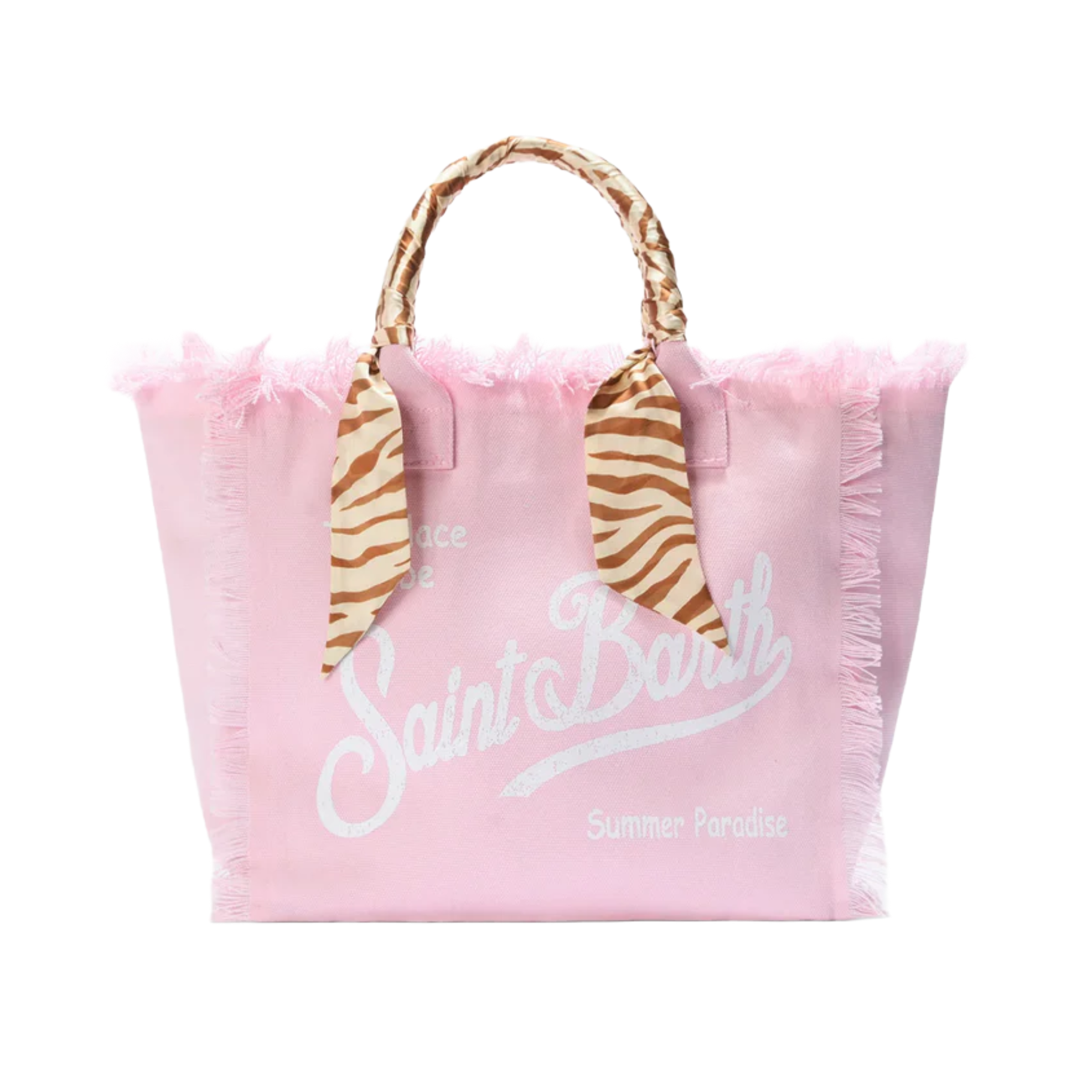Borsa Vanity in Canvas con Foulard
