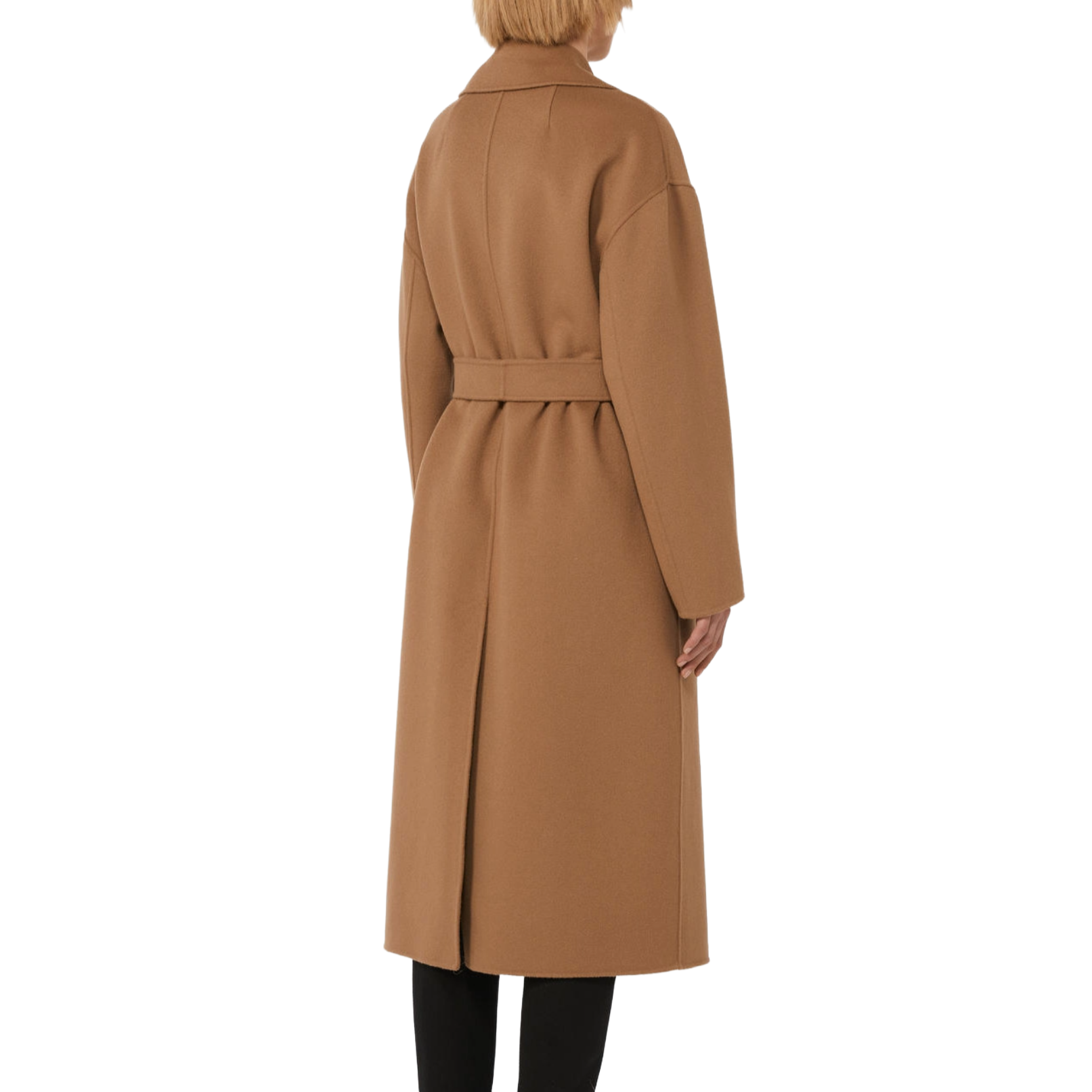 'S Max Mara Doppio Drap In Lana Heller