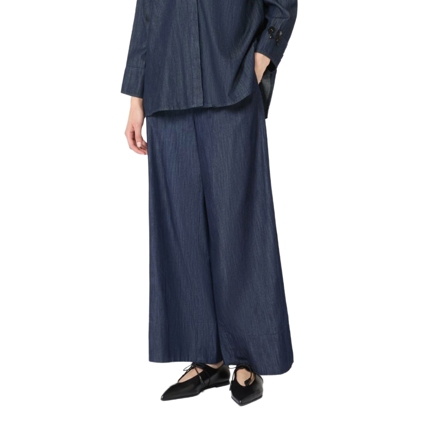 'S Max Mara Pantalone in Denim Jour