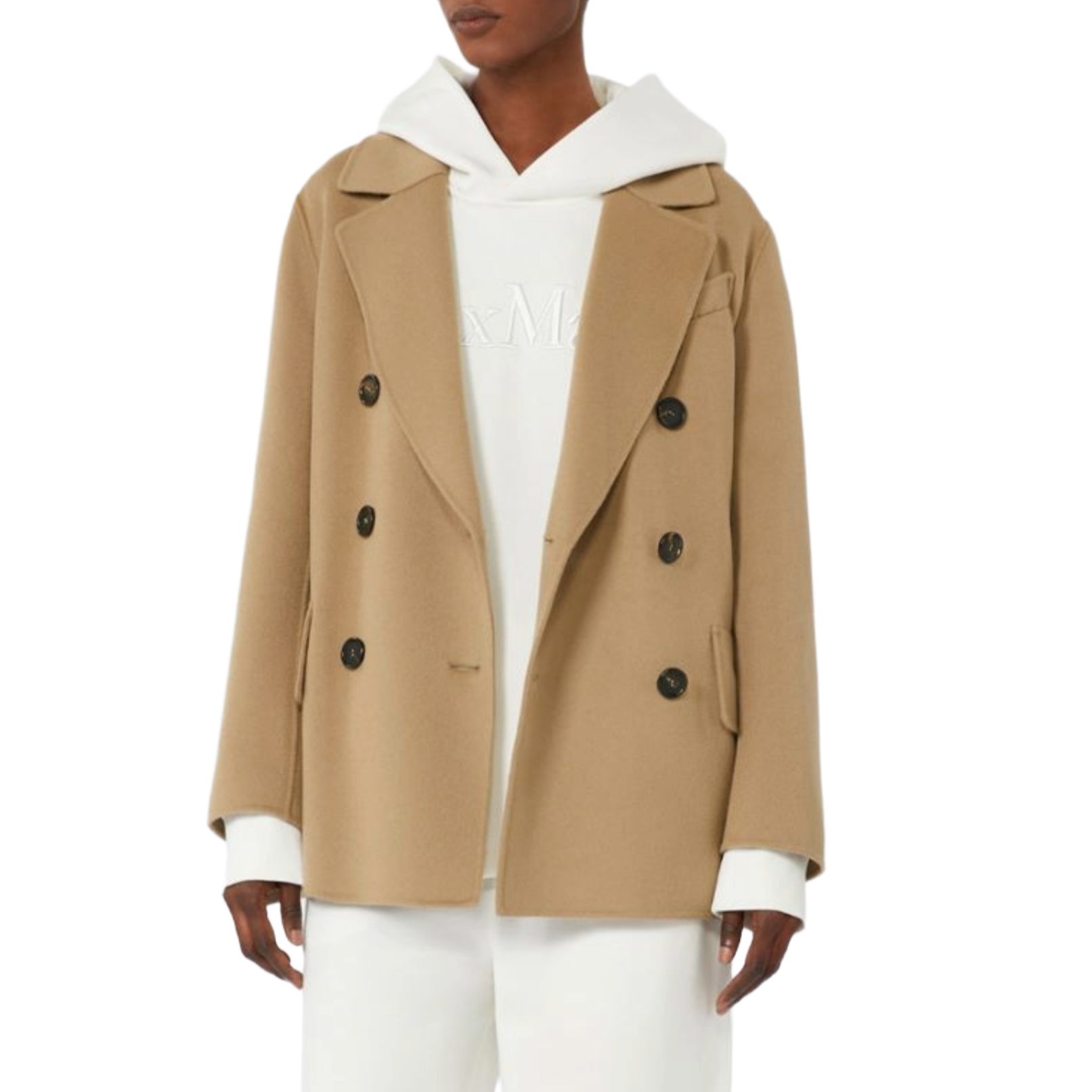 'S Max Mara Giacca Doppiopetto in Lana Lukas