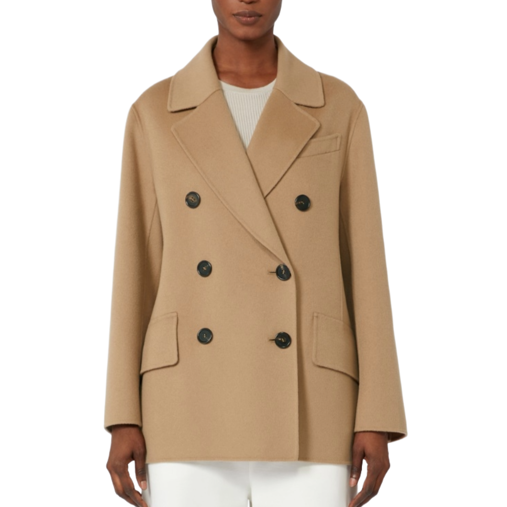 'S Max Mara Giacca Doppiopetto in Lana Lukas