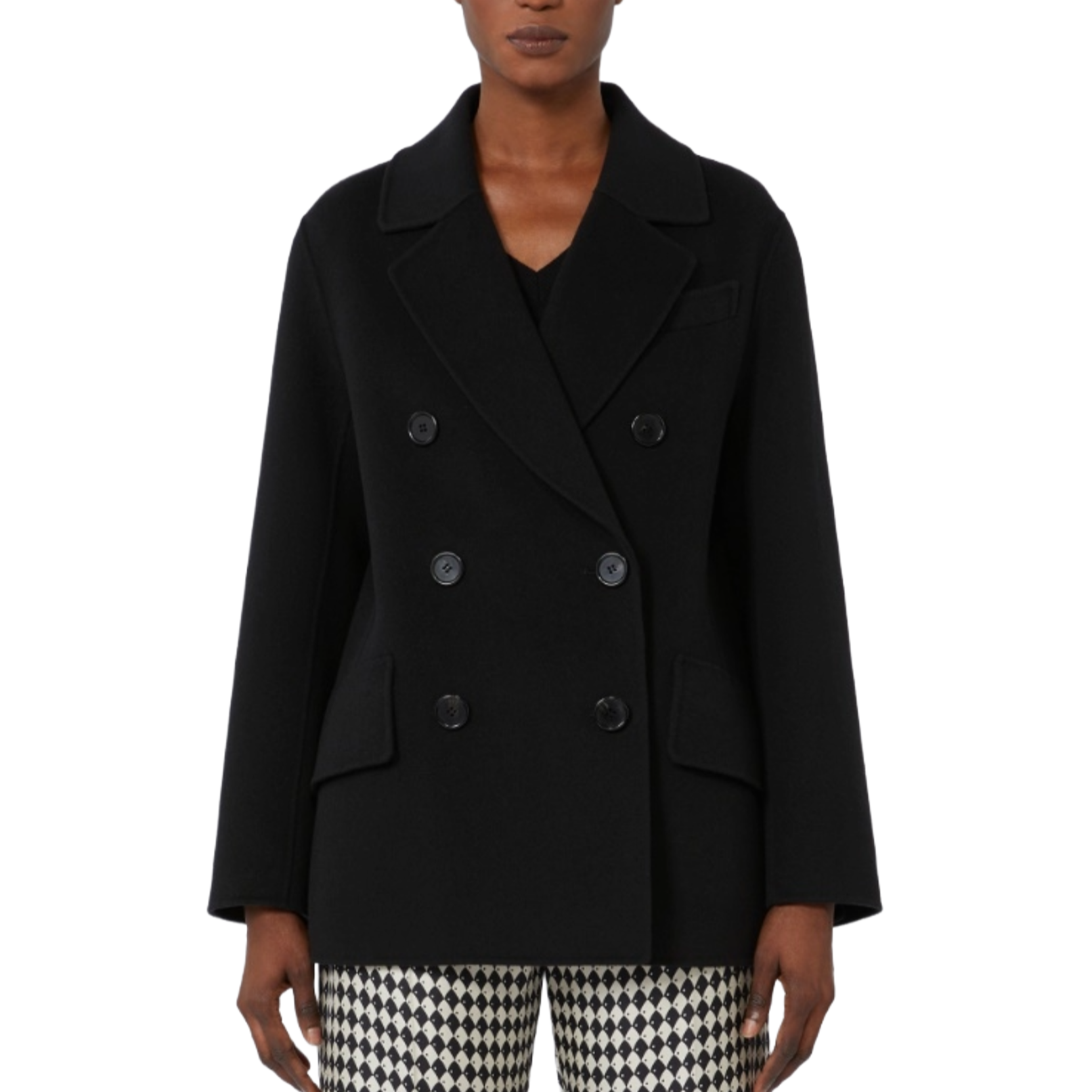'S Max Mara Giacca Doppiopetto in Lana Lukas