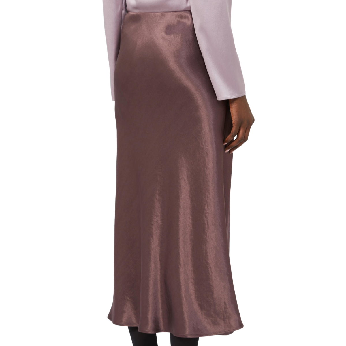 MM By Max Mara Gonna in Raso Midi Alessio