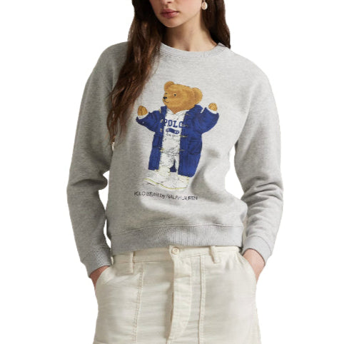 Polo Ralph Lauren Felpa Polo Bear a Girocollo
