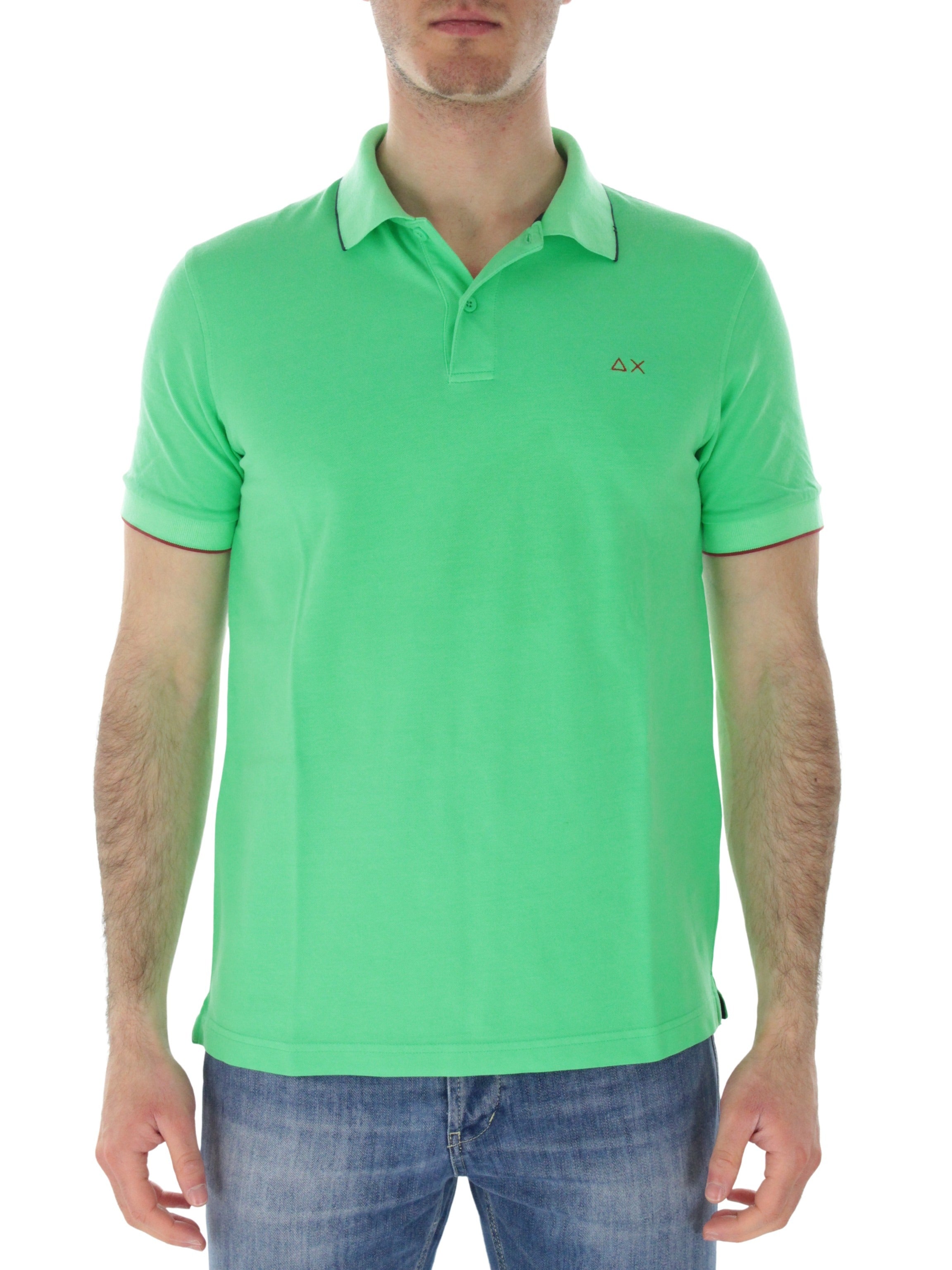RIGINO POLO A33111 FLUO GREEN