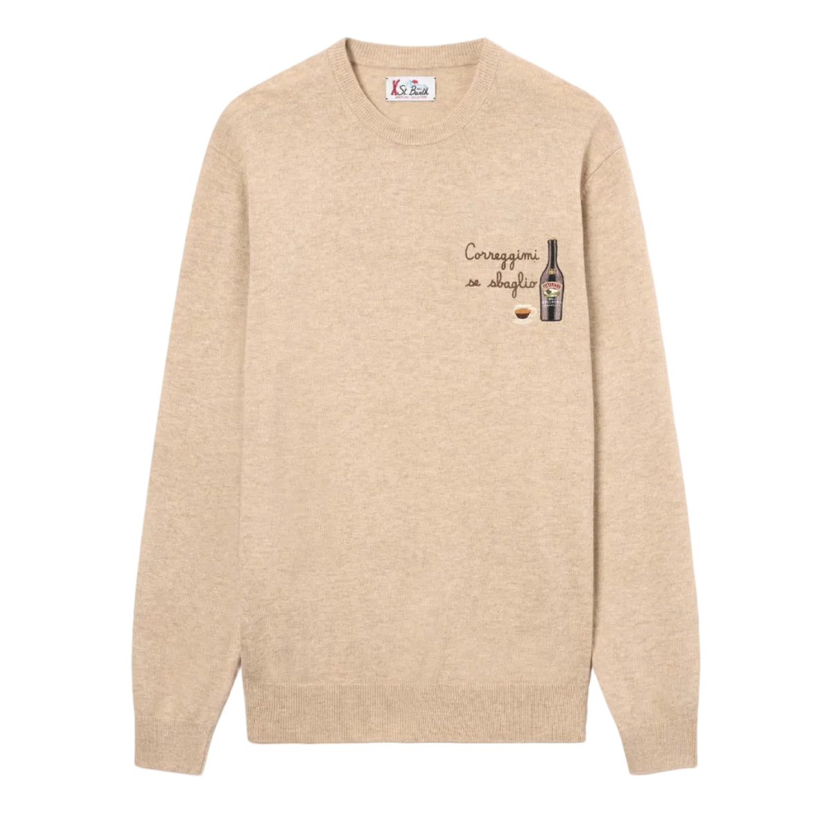 Maglia girocollo Heron Light in misto lana e cashmere