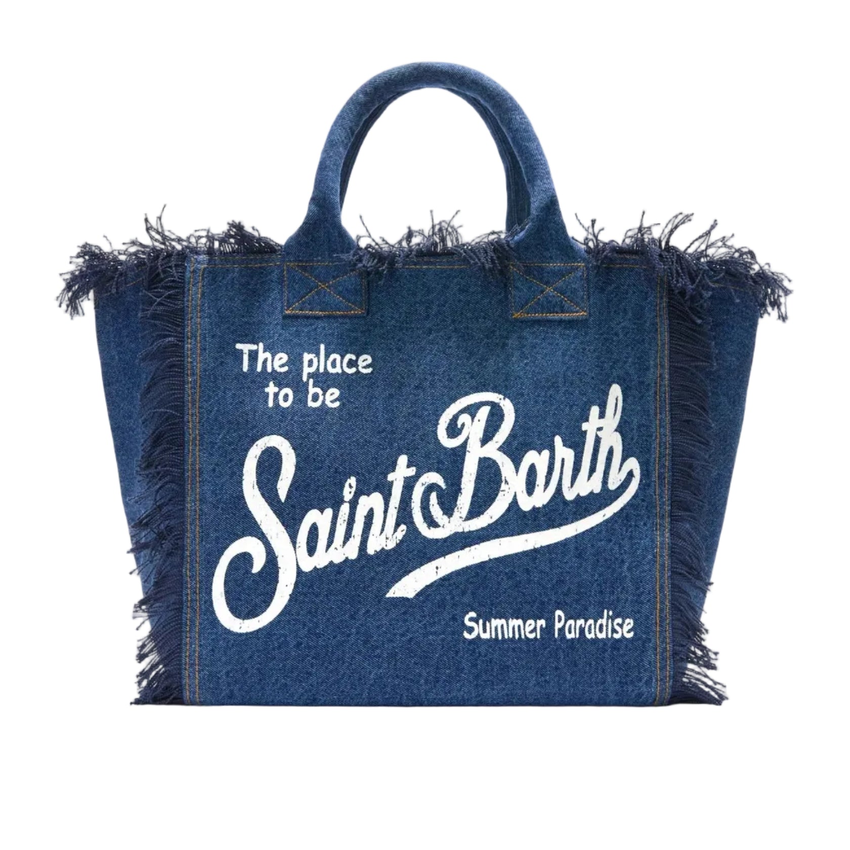 Borsa Vanity in Denim