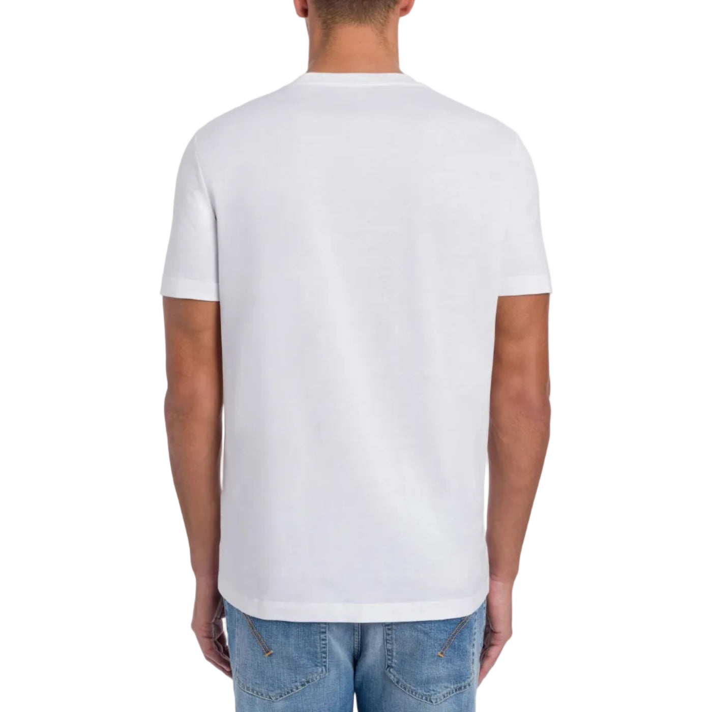 T-shirt girocollo regular in jersey