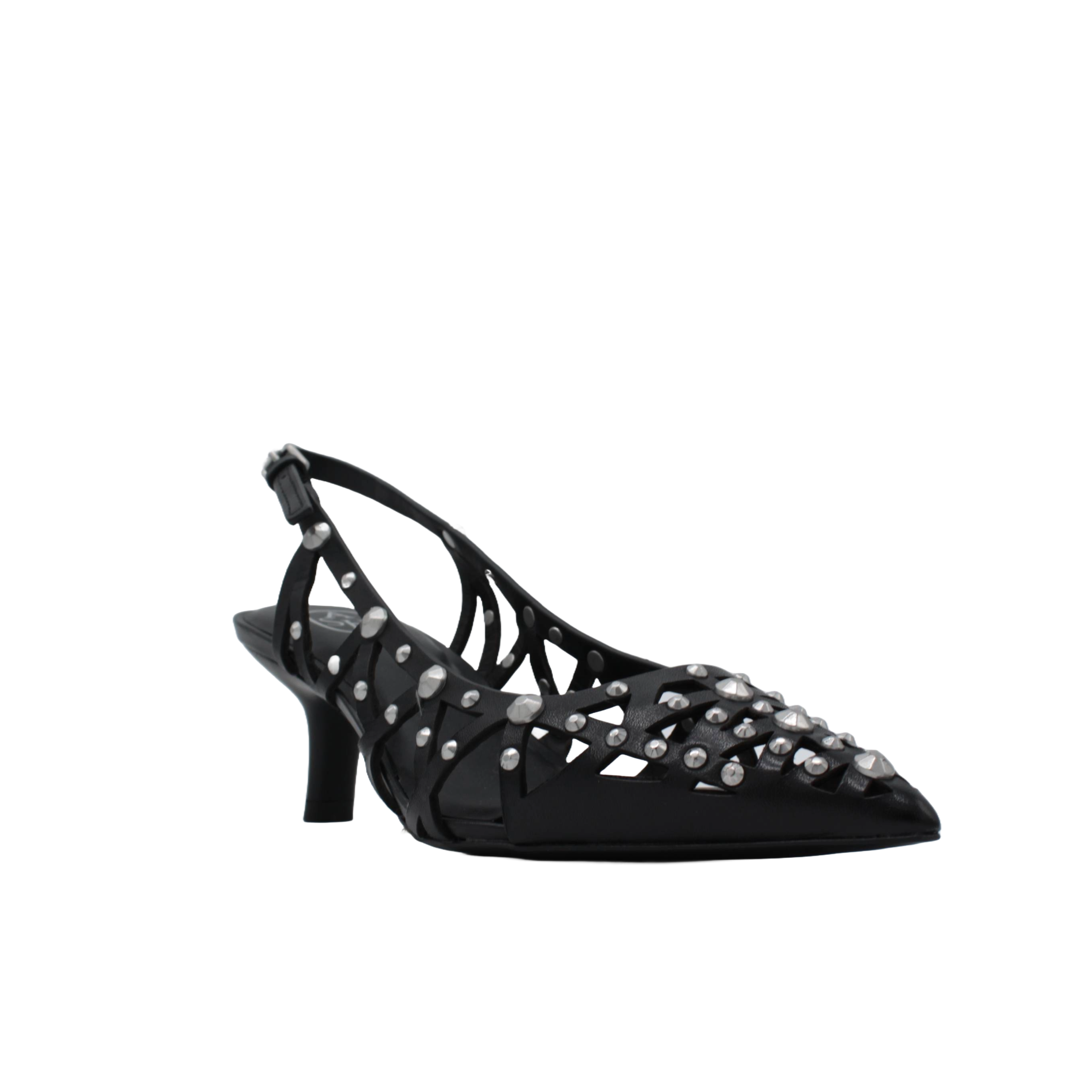 Ash Bizarre Scarpa Slingback Con Borchie