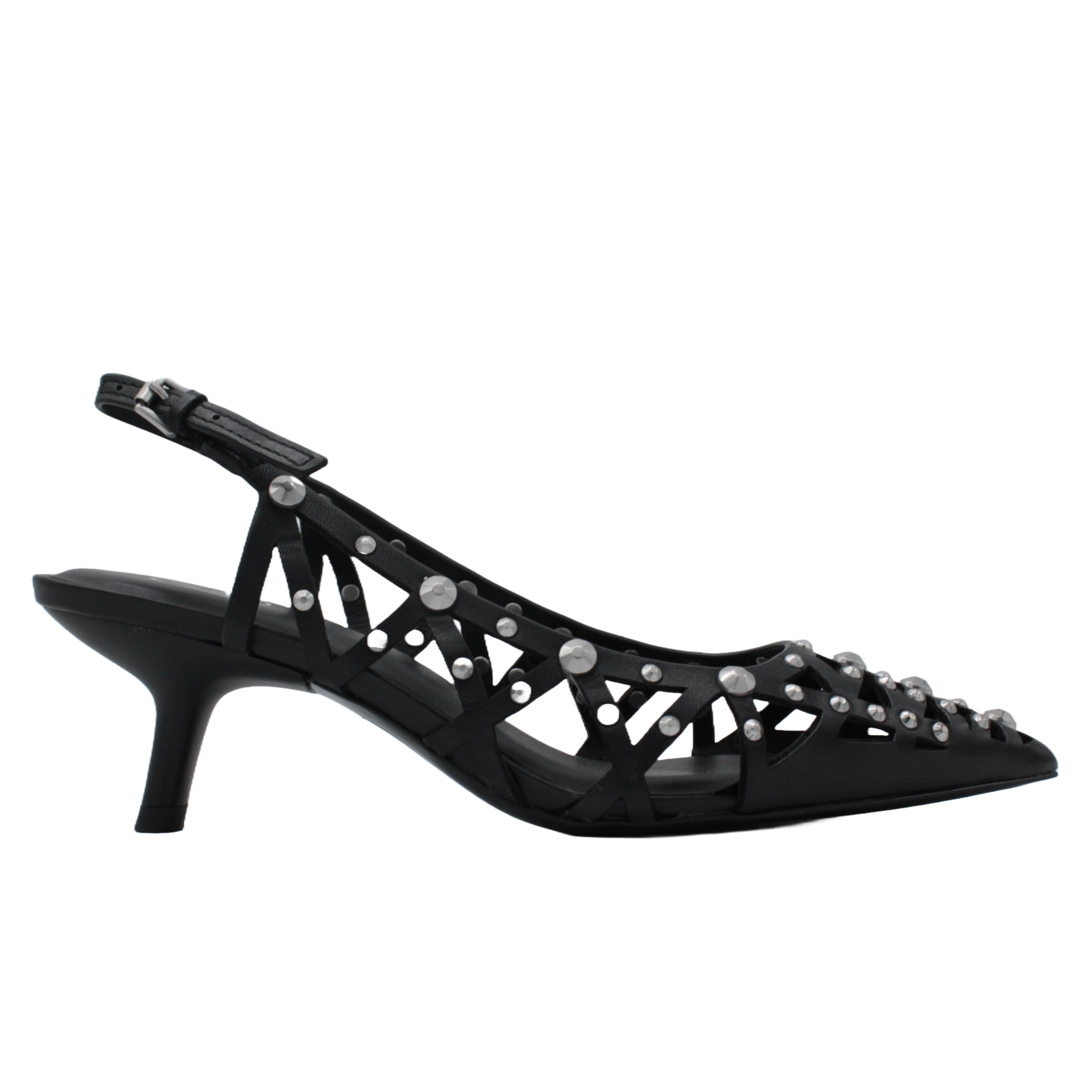 Ash Bizarre Scarpa Slingback Con Borchie