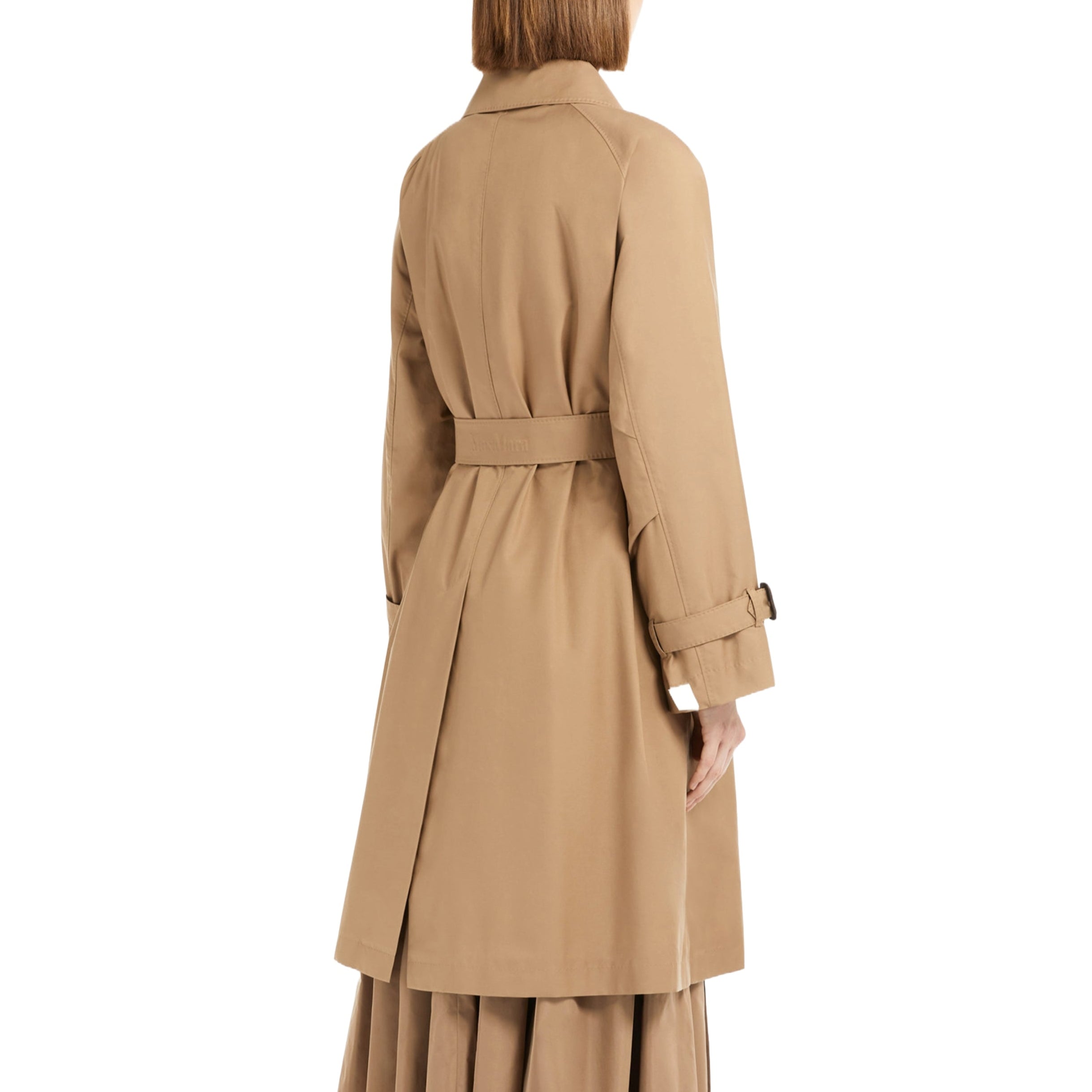 'S Max Mara Trench Midi In Twill Antigoccia Ctrench