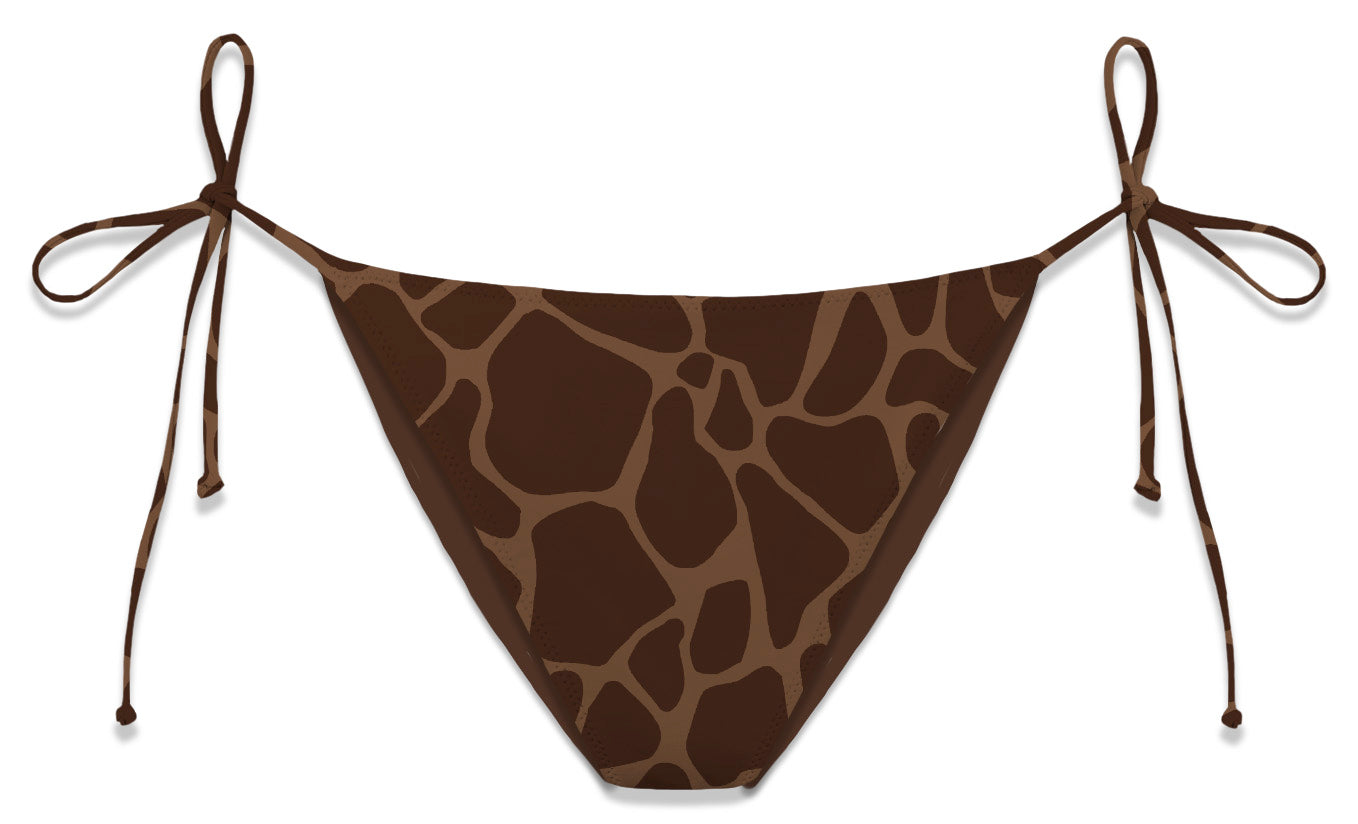 Bikini a Triangolo in Fantasia Giraffa