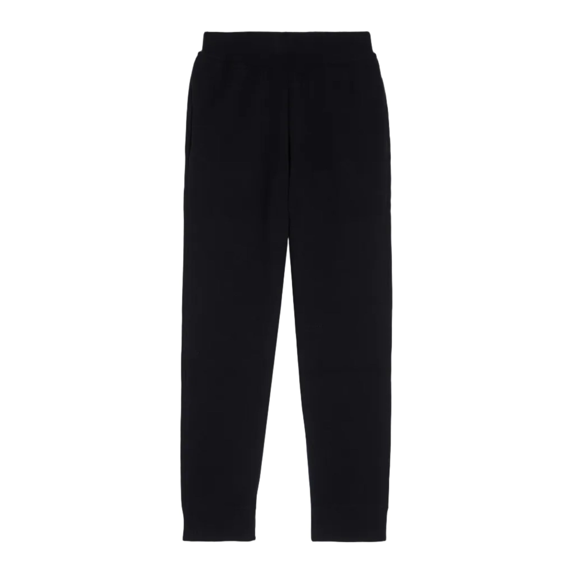 PANTALONE IN FILATO DOPPIA FRONTURA DI LANA E COTONE