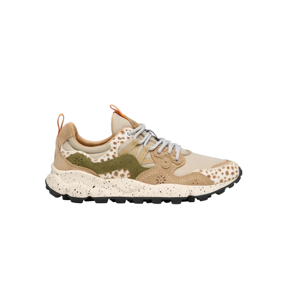 Sneakers Yamano 3 Uni in Suede e Tessuto Tecnico