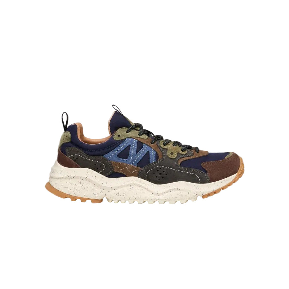 Sneakers Solin Man in suede e tessuto tecnico