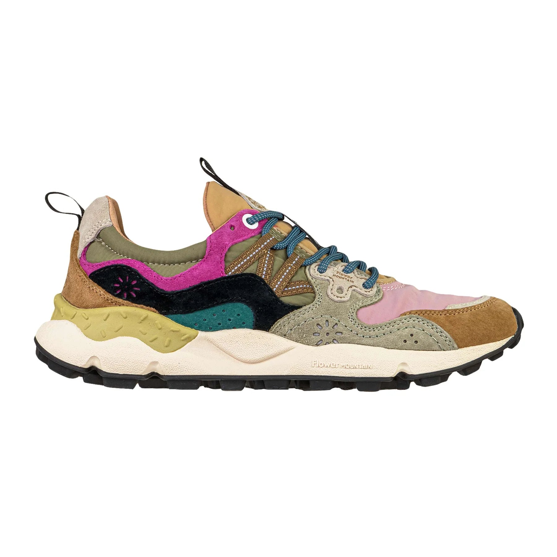 Sneakers Yamano 3 Woman in Suede e Tessuto