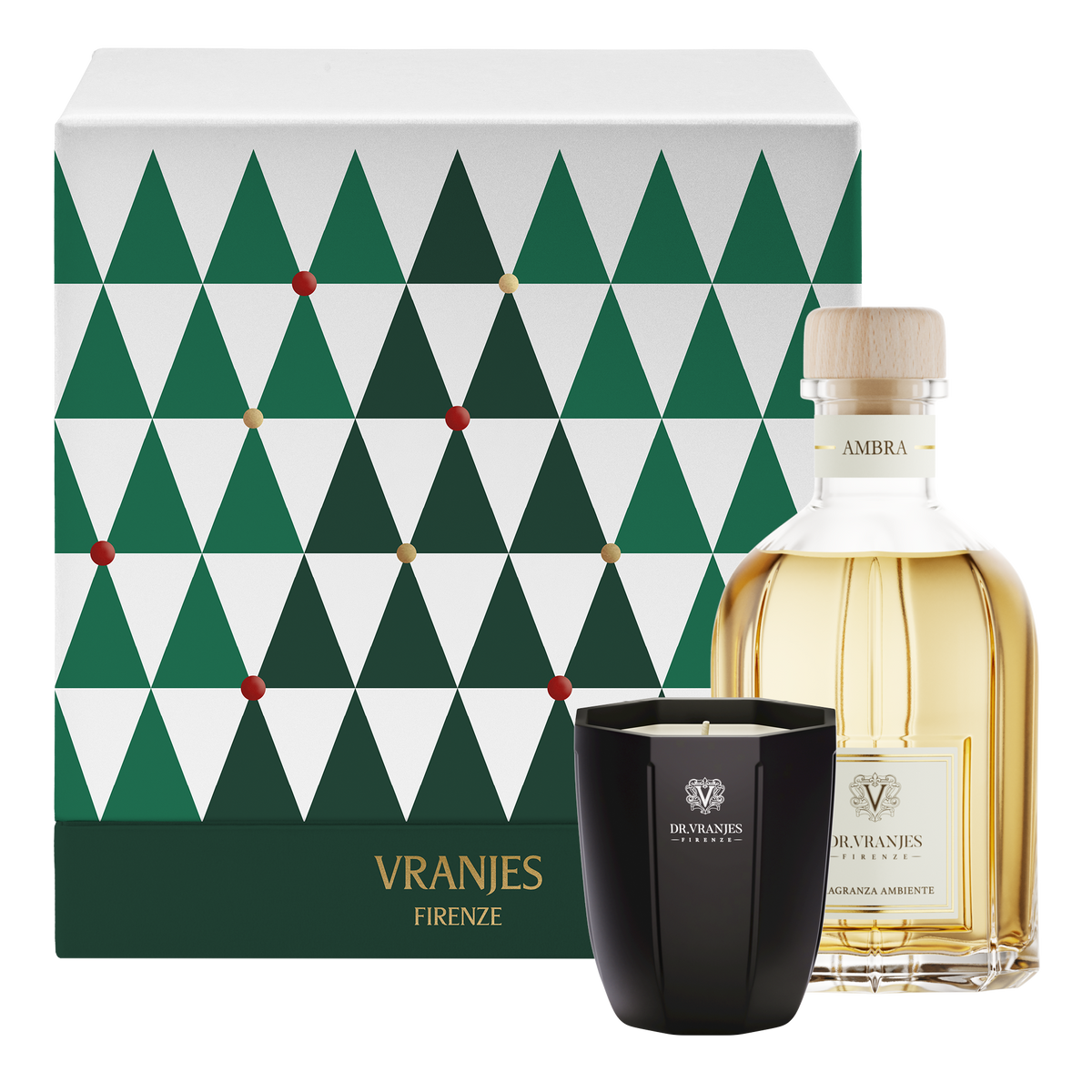 Gift Box Ambra 250 ml e Candela 80 g