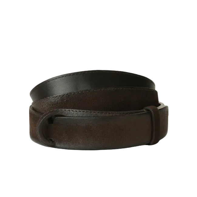 Cintura Nobuckle Cloudy in suede