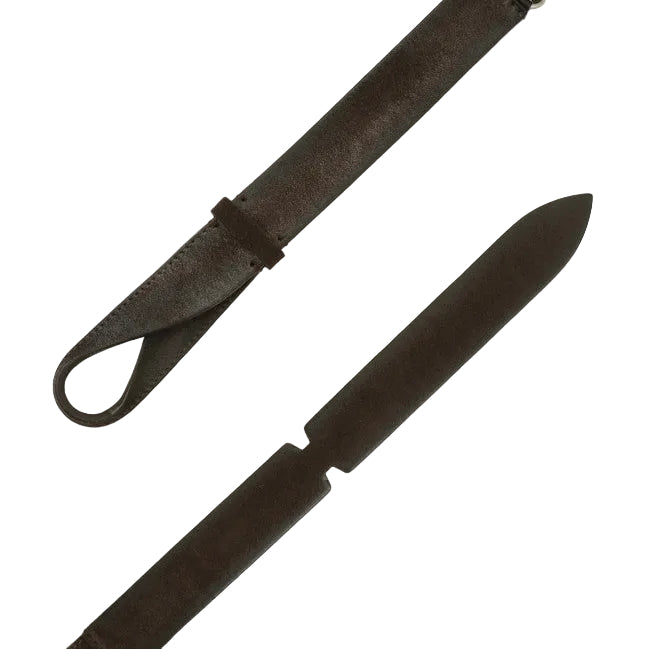 Cintura Nobuckle Cloudy in suede