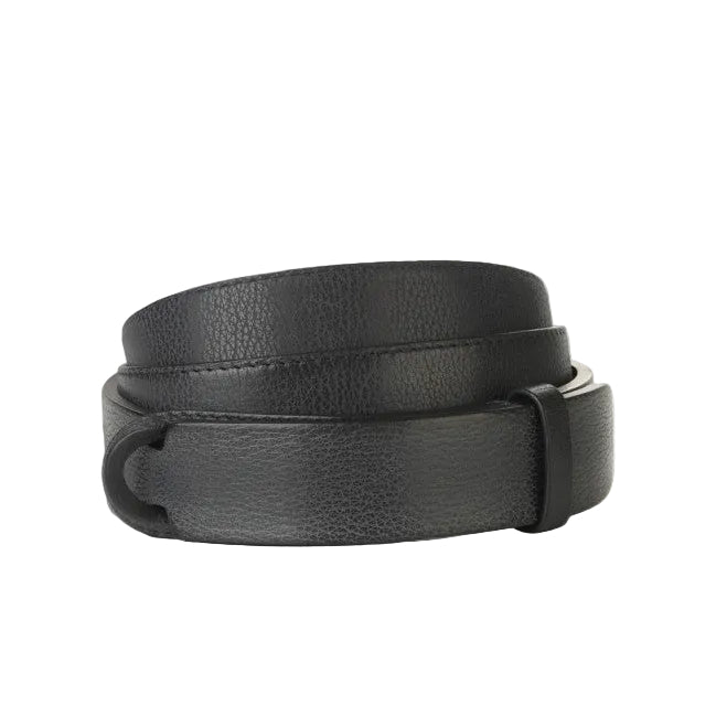 Cintura Nobuckle Chevrette in pelle