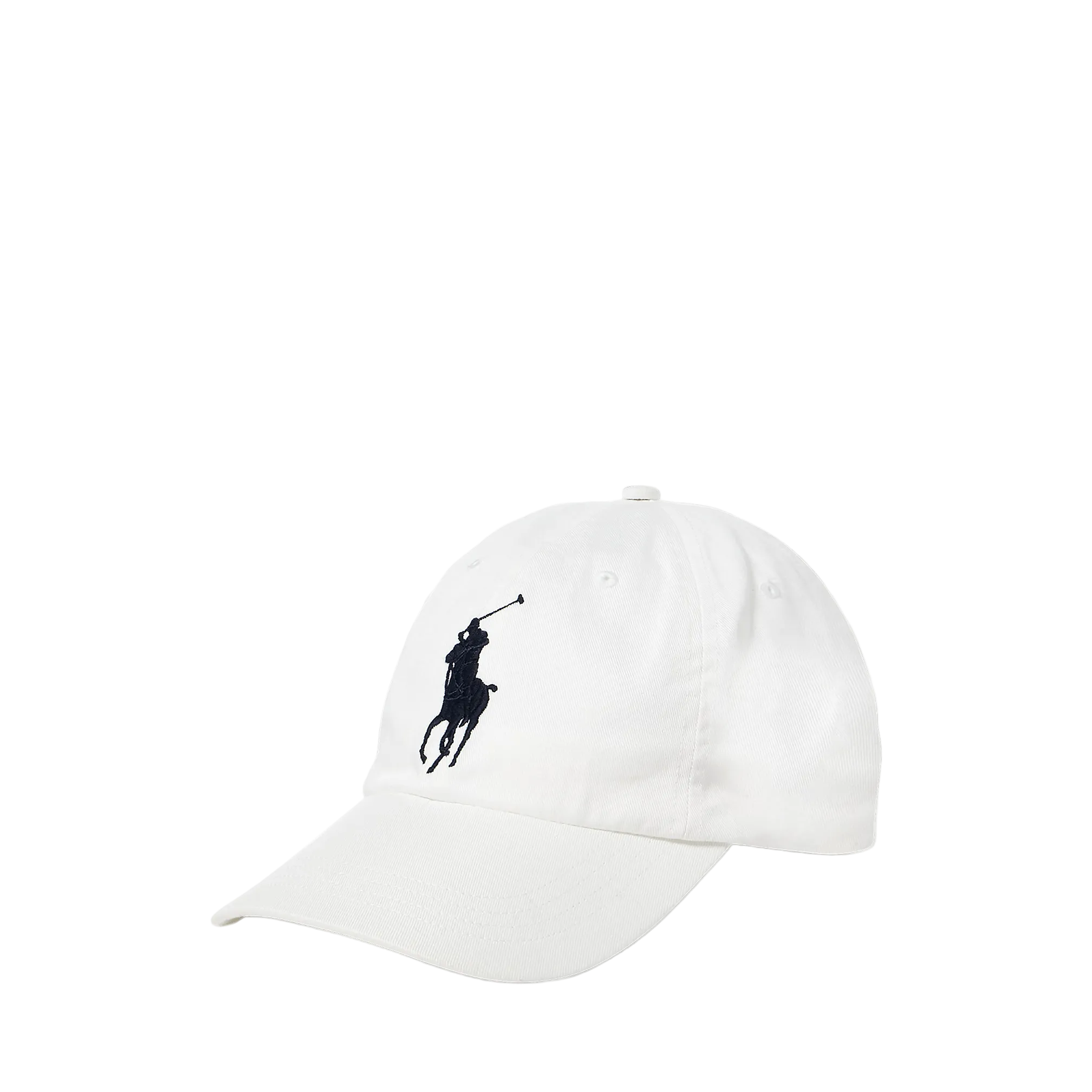 Cappellino in Chino di Cotone con Big Pony