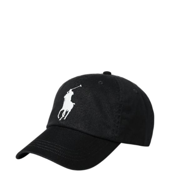 Cappellino in Chino di Cotone con Big Pony