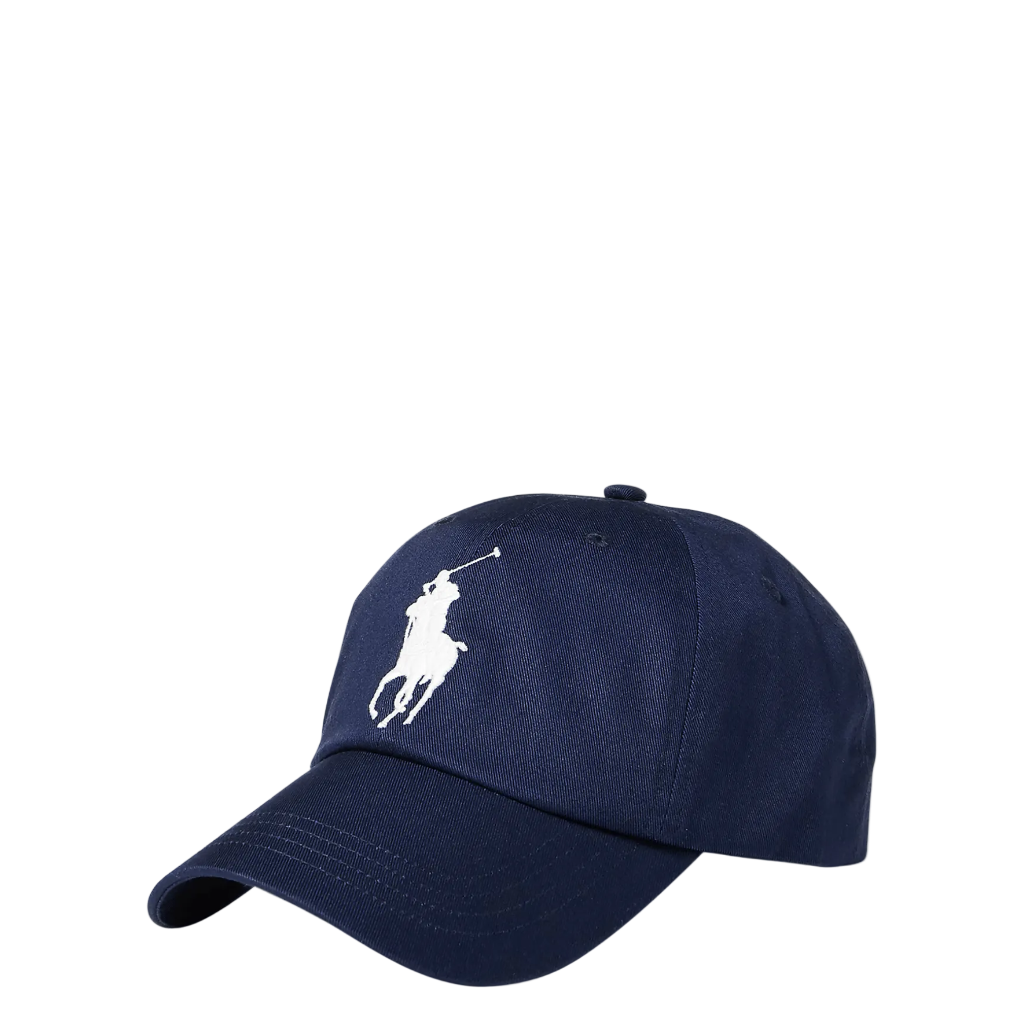 Cappellino in Chino di Cotone con Big Pony