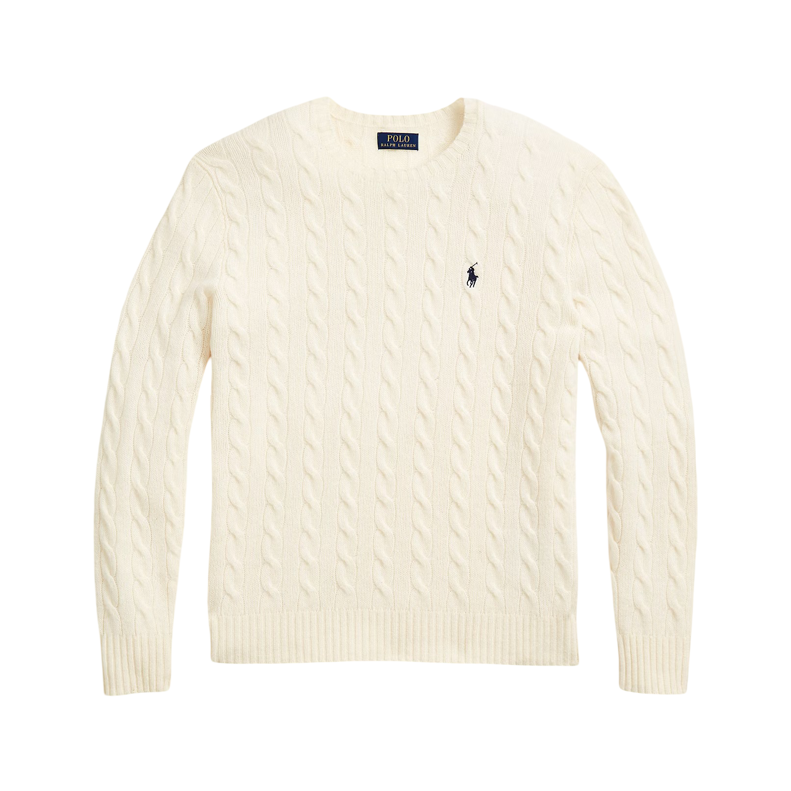 Polo Ralph Lauren Maglia Girocollo a Trecce