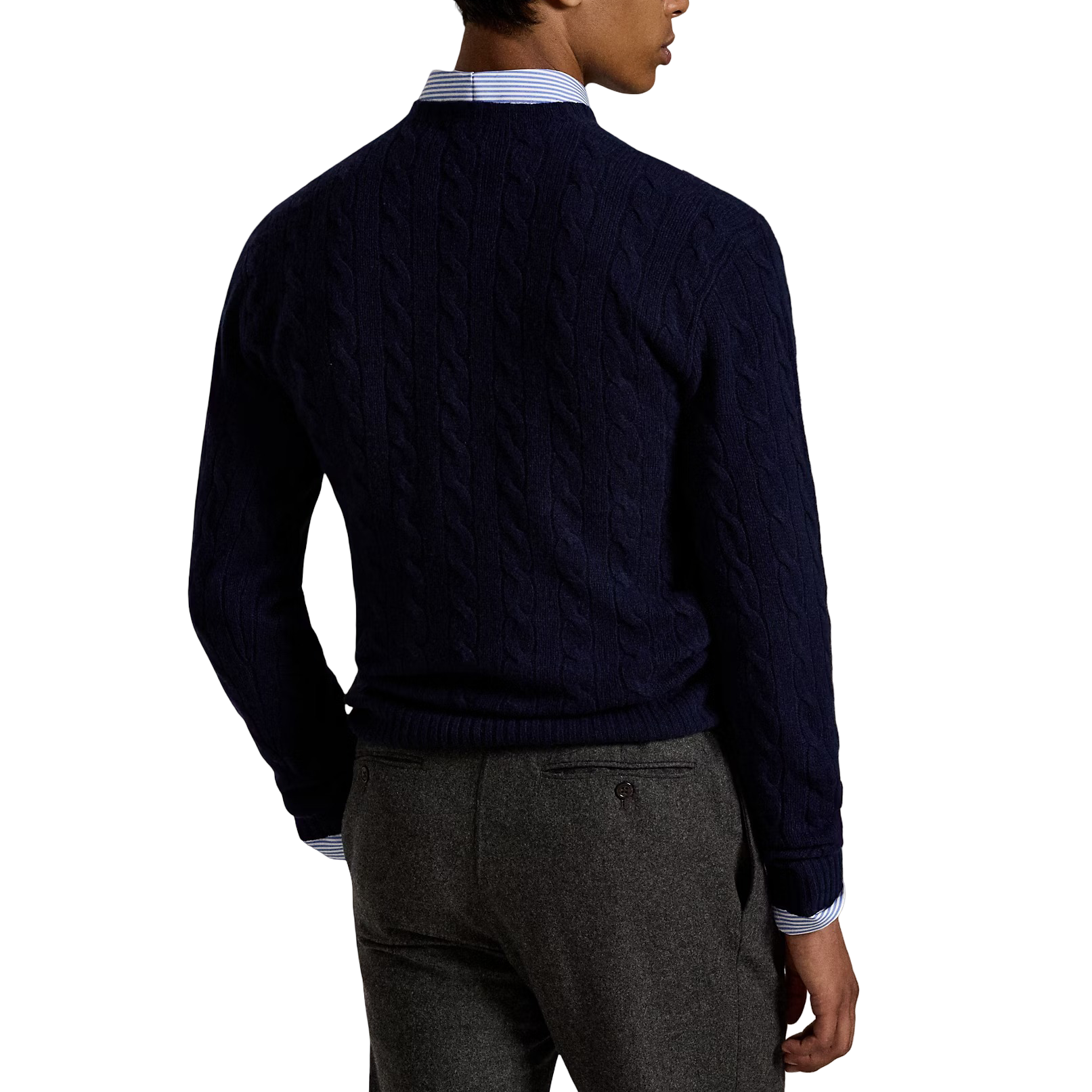 Polo Ralph Lauren Maglia Girocollo a Trecce