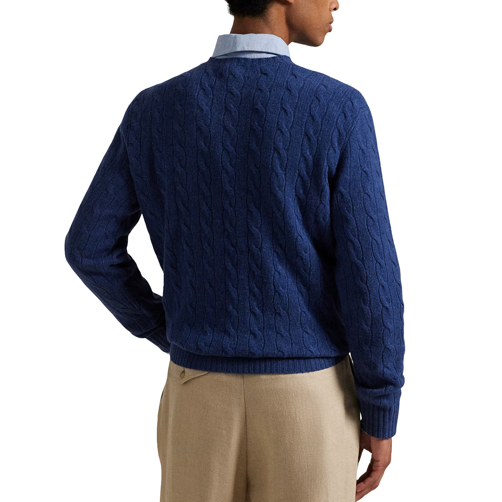 Polo Ralph Lauren Maglia Girocollo a Trecce