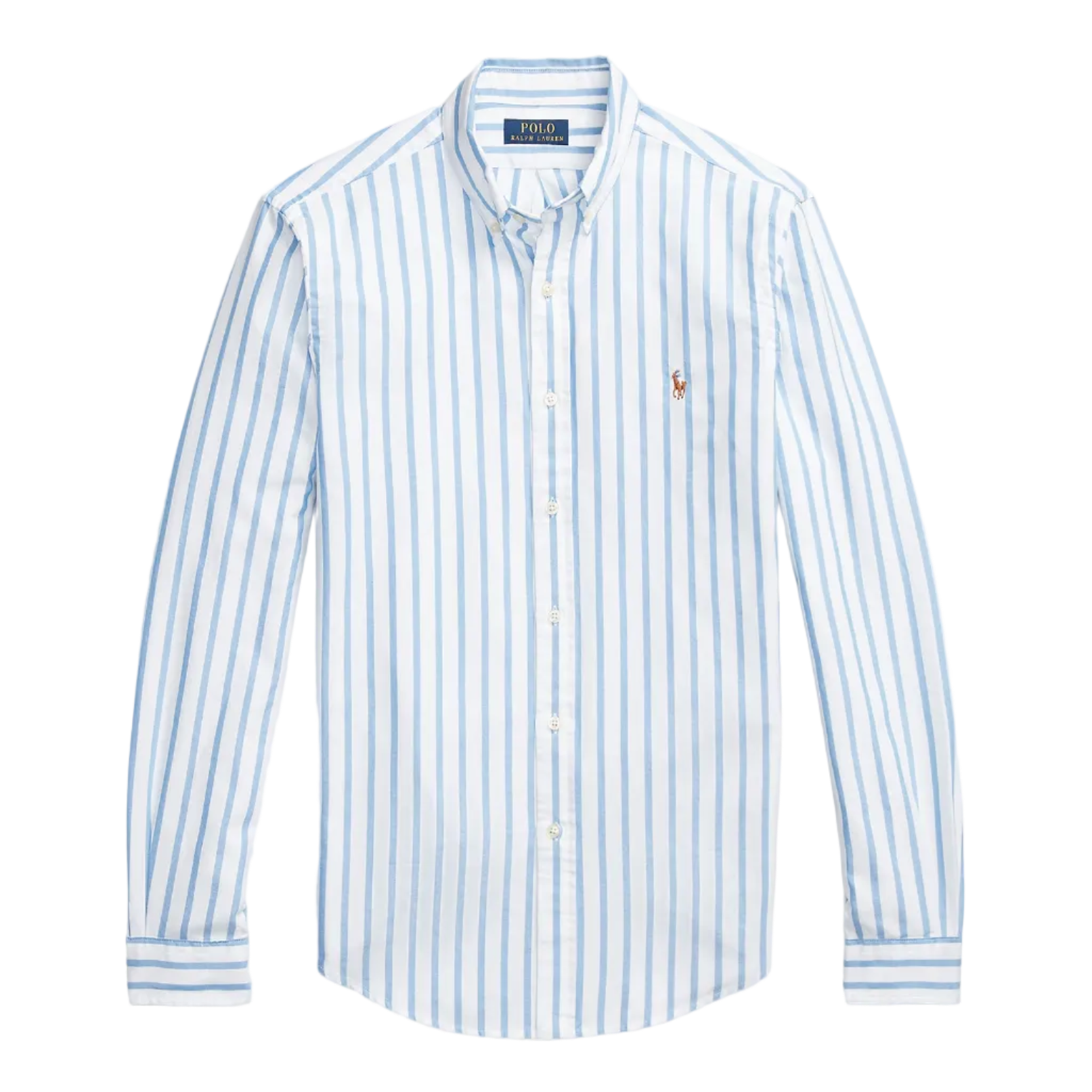 Camicia Oxford a Righe Slim Fit
