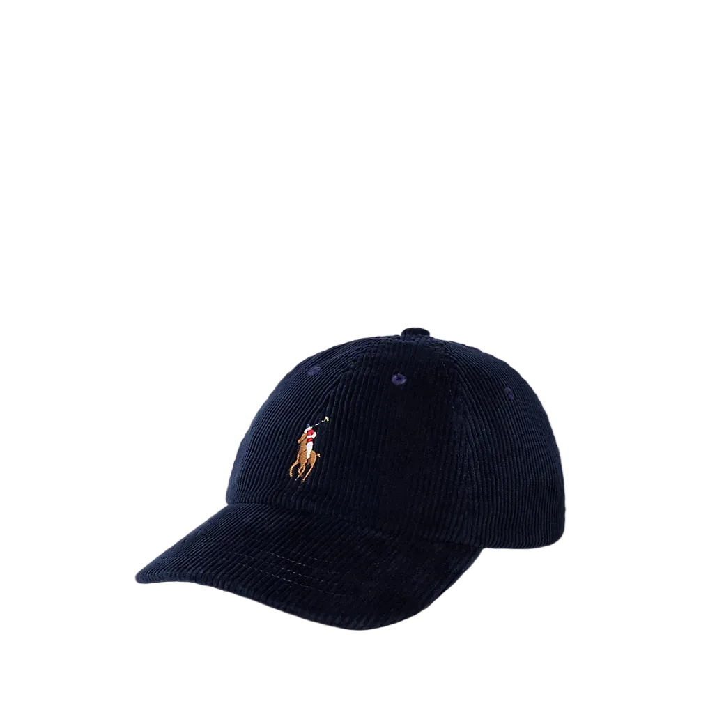Cappellino baseball in velluto a coste