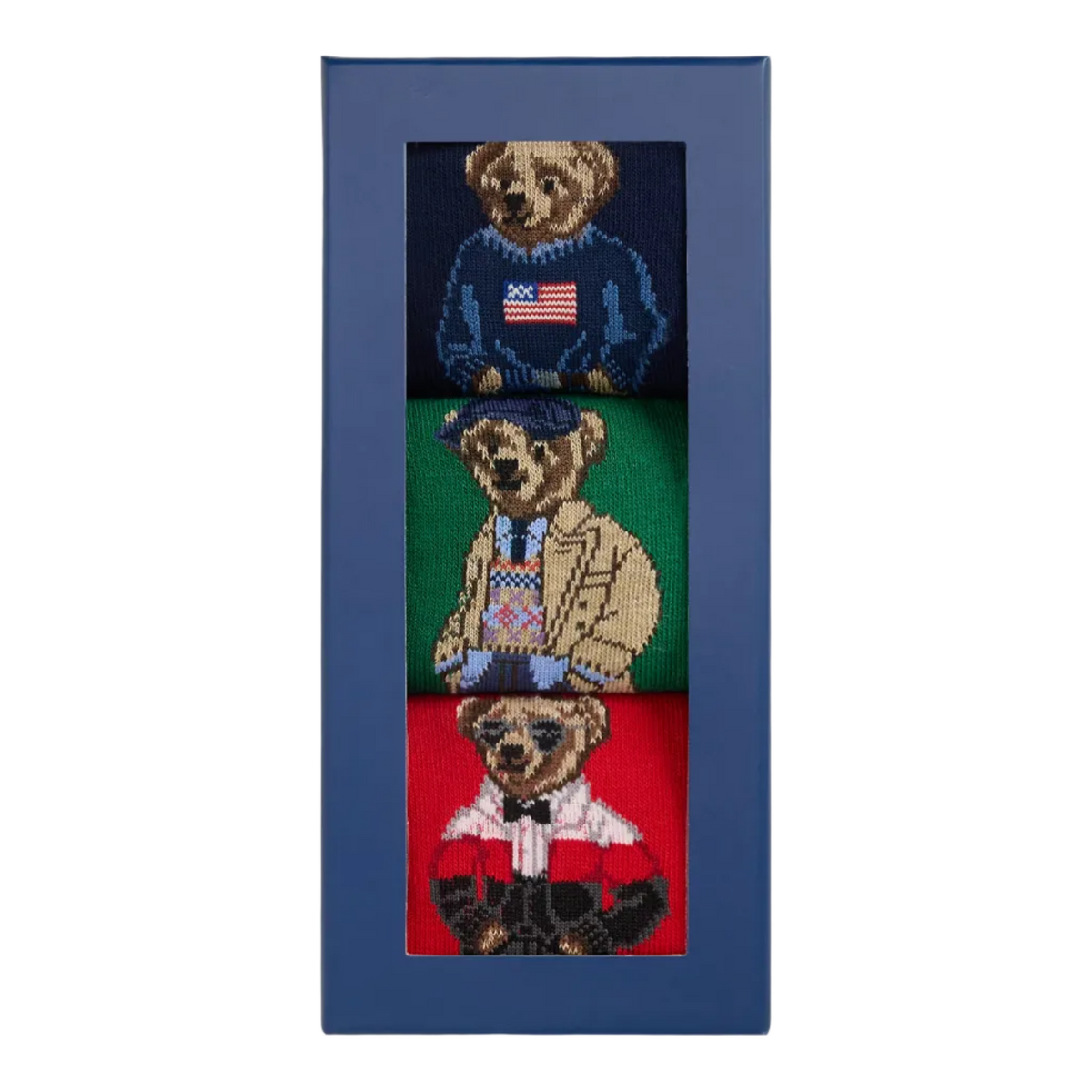 Set regalo 3 paia di calze Polo Bear
